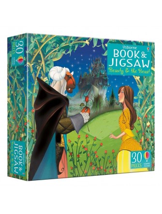 Book and Jigsaw Beauty and the Beast